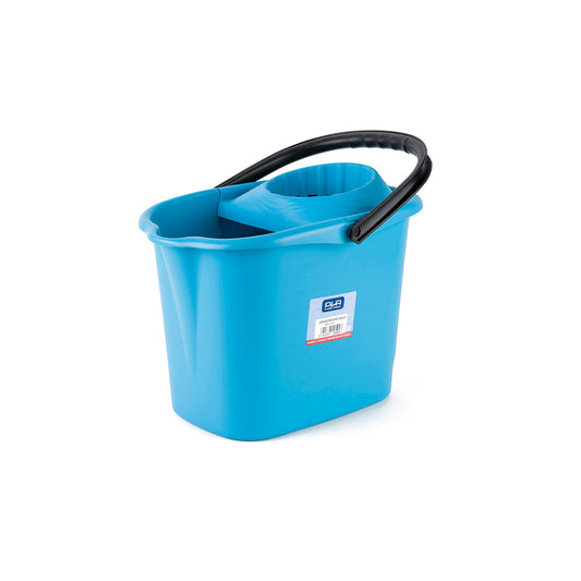 Cubo de Fregar Rectangular con Escurridor - 16 litros