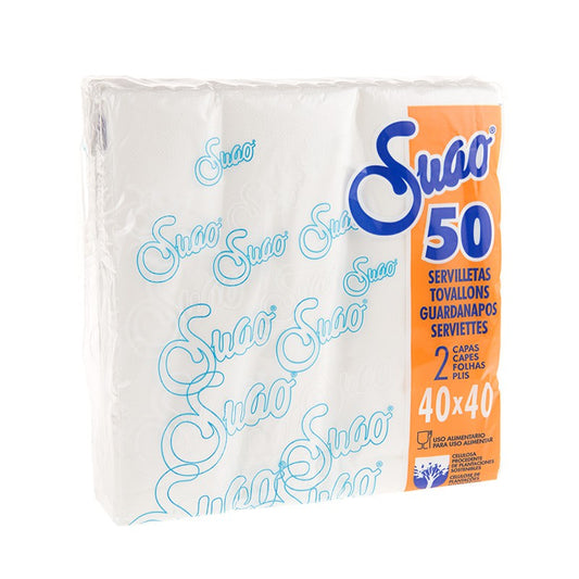 Paquete Servilletas 40x40 Punta Punta